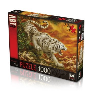 20506 Puzzle 1000/WHİTE TİGER PUZZLE 1000 PARÇA