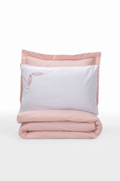 Cotton Box Çift Kişilik Elit Saten Nevresim Takımı Melinda Pembe