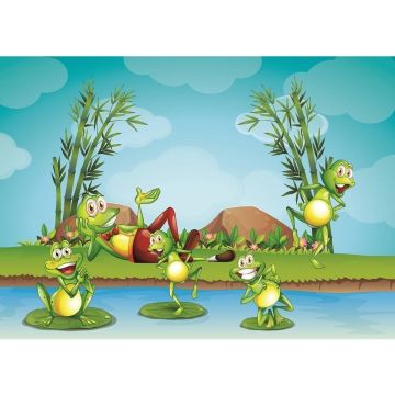4496 Hayvanlar ve Yavruları 35+60 Parça Çocuk Puzzle