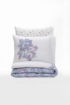 Cotton Box Bohem Nevresim Takımı Çift Kişilik Mapiya Mavi