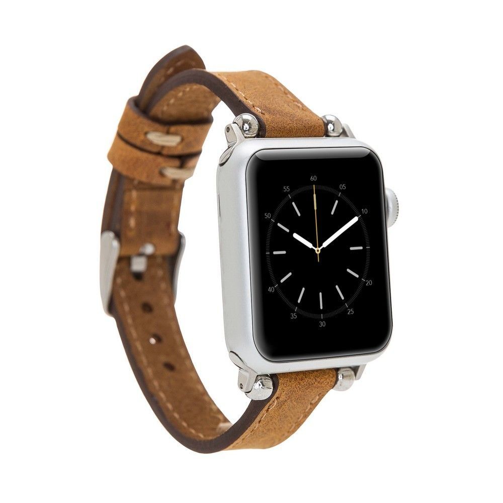 Apple Watch Uyumlu Deri Kordon 38-40-41mm Ferro G19