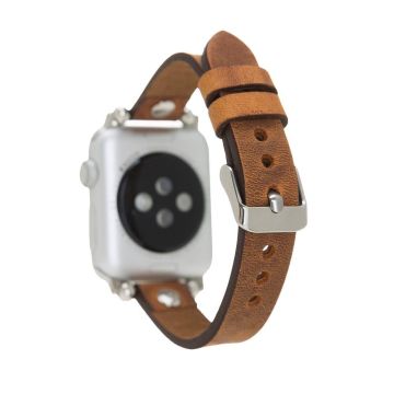 Bouletta Apple Watch Uyumlu Deri Kordon 38-40-41mm Ferro ST G19