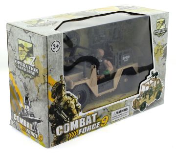 Combat Force Figür, Motor ve Jeep