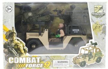 Combat Force Figür, Motor ve Jeep