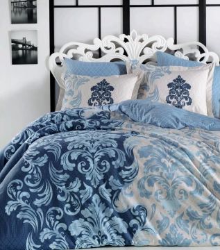 Hobby Çift Kişilik Poplin Nevresim Mirella Royal