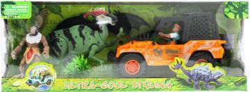 Dinozor Avcısı Jeepli Oyun Seti
