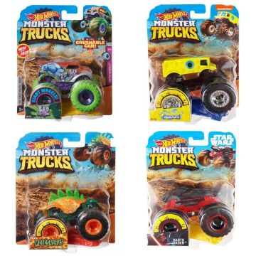 FYJ44 Hot Wheels, Monster Trucks 1:64 Arabalar - 1 adet fiyatıdır