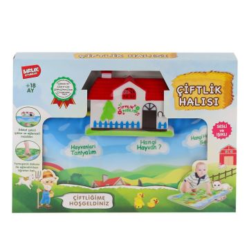 YY-571 A622374TR-U Sesli ve Işıklı Eğitici Çiftlik Halısı