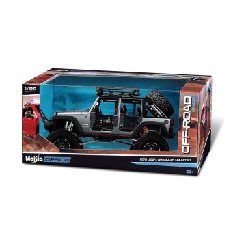 MAY 32523 215 Jeep Wrangler Unlimited 1:24 Model Araba