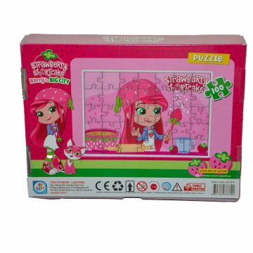 CK7879 ÇİLEK KIZ 100 Parça Kutu Puzzle-Utku Oyuncak