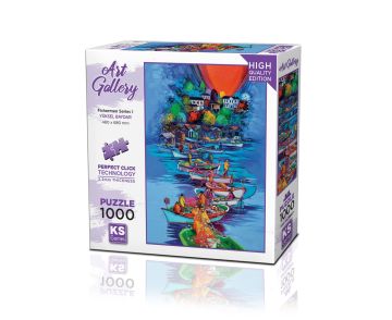 KS Puzzle 1000 Parça Art Gallery Fishermen Series I