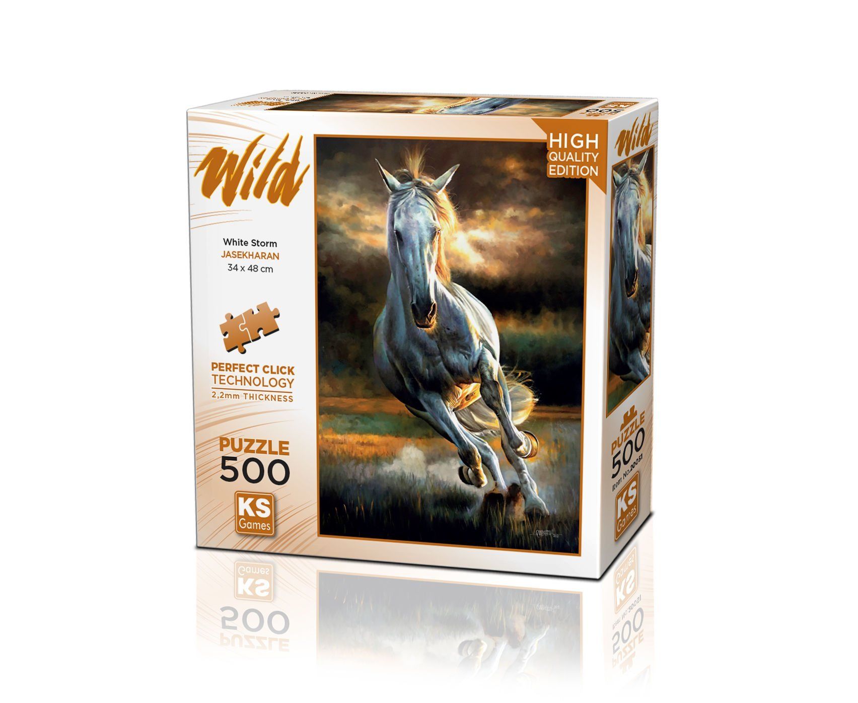 KS Puzzle 500 Parça Wild White Storm