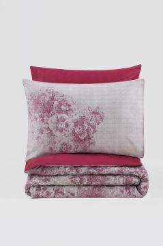 Cotton Box Dual Çift Kişilik Nevresim Takımı Vilda Bordo
