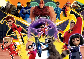KS Puzzle 200 Parça Incredibles