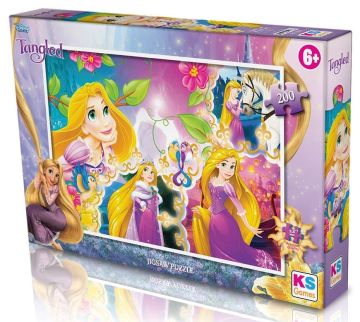 KS Puzzle 200 Parça Papunzel Tanglet