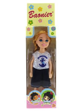 Baonier Denizci Elbiseli 14 cm Sarışın Tekli Kız Bebek