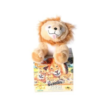 PRM 15803 Prime 3D Aslan Peluş Selfie 48 Parça Puzzle