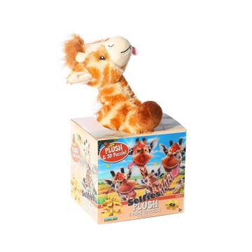 PRM 15802 Prime 3D Zürafa Peluş ve Selfie 48 Parça Puzzle