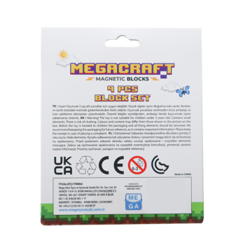 Megacraft 9 Parça Ağaç Gövde Blok