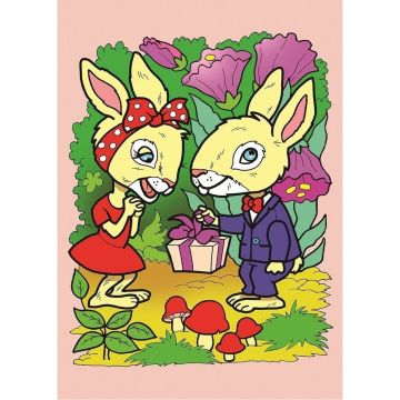 4489 Penguenler 12+24 Parça Çocuk Puzzle