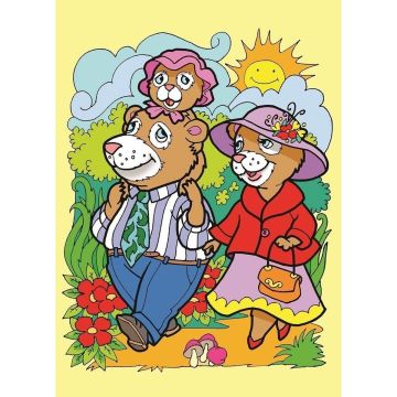 4489 Penguenler 12+24 Parça Çocuk Puzzle