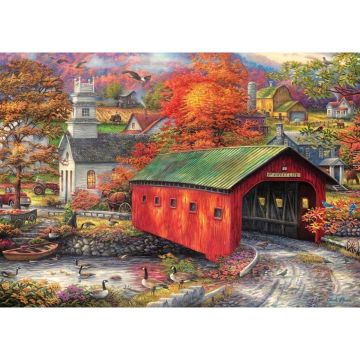 5528 Tatlı Hayat Köprüsü 3000 Parça Puzzle