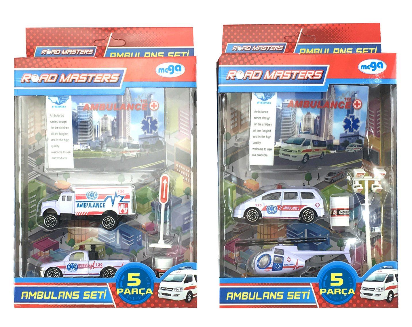 Pickup Lı Ambulans Seti JP9102
