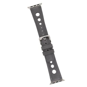 Apple Watch Uyumlu Deri Kordon Çember 42-44-45mm RST9