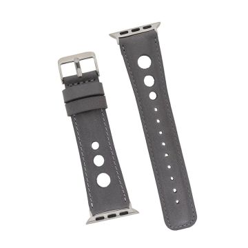 Apple Watch Uyumlu Deri Kordon Çember 42-44-45mm RST9