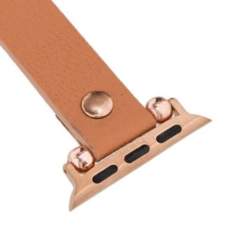 Apple Watch Uyumlu Deri Kordon 42-44-45mm Ferro RT NU3