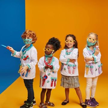 30896 Let\'s be Child - Doktor Çocuk Kostümü +36 ay