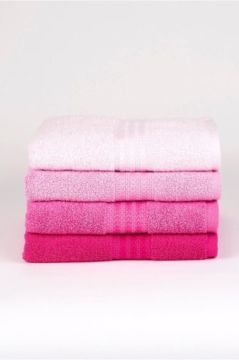 Hobby Rainbow 4´lü Havlu Seti Pembe