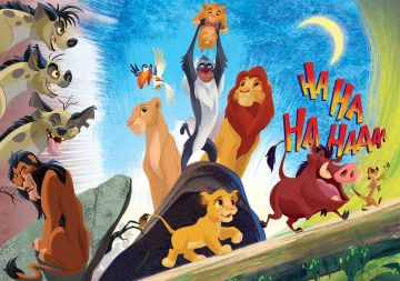LK 714 LION KING PUZZLE 100 -KS