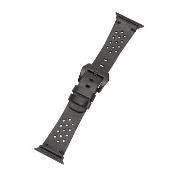 Apple Watch Uyumlu Deri Kordon Vigo 42-44-45mm RST1