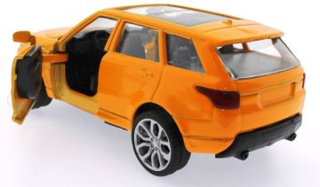 Çek Bırak Sarı Metal Araba Sl6602Bl