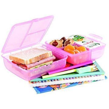 Lunch Box Pratik Bölmeli Beslenme Kutusu Asorti