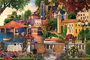 KS Puzzle 1000 Parça İtalian Coast İtalyan Sahili