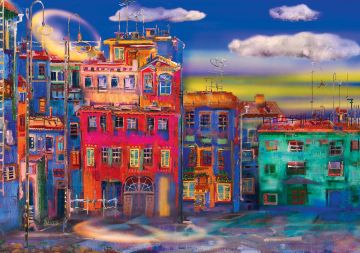 KS Puzzle 1000 Parça Night Without The Moon Aysız Gece