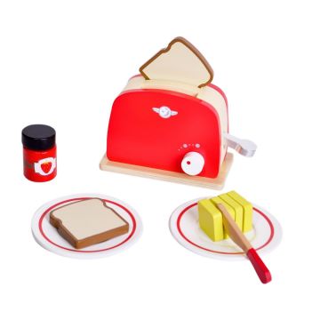 Classic World Ahşap Nostaljik Ekmek Kızartma Makinası ve Aksesuarları