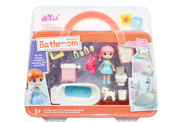 Sarı Saçlı Maylla'nın Banyo Keyfi Mini Oyun Seti