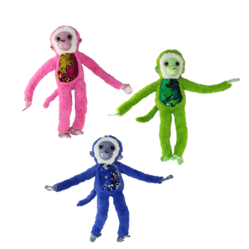 Süslü Maymunlar Peluş Oyuncak 45 cm 1 adet