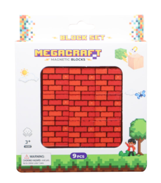 Megacraft 9 Parça Tuğla Blok
