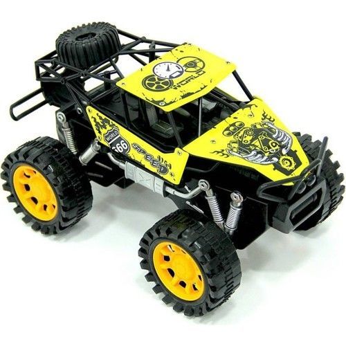 Rock Crawler Metal Büyük Sürtmeli Arazi Aracı Sarı
