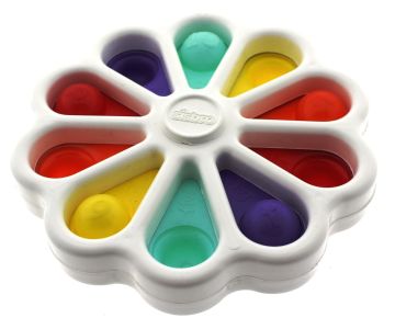 Pop It Eğitici Çark İngilizce Sayılar ve Şekiller