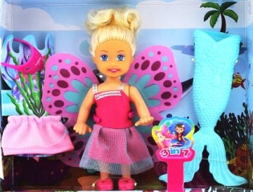 Cute Girl Mini Bebek Denizkızı Seti