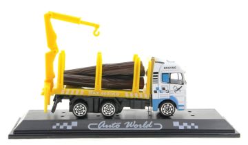 Die Cast Mini Sarı Kütük Kamyonu