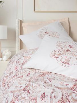 Cotton Box Tek Kişilik Bohem Nevresim Takımı Serava Somon