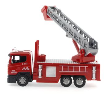 Die Cast Sürtmeli Merdivenli İtfaiye Aracı