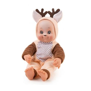7600210121 Minikiss Hayvan Kıyafetli Bebek 30 cm