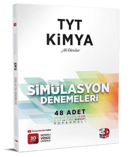 3D TYT Kimya 48 Simülasyon Denemesi